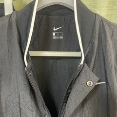 NIKE ナイキ　アノラック　サイズL ナイロン ブラック　黒　 セットアップ ウインドブレーカー スポーツ 上下セット NIKEの画像
