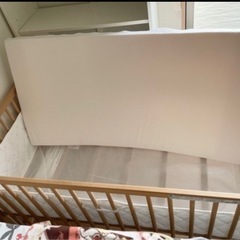 ベビーベッド　ikeaの画像