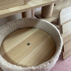 【決まりました】木製キャットタワーの画像