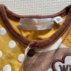 東京ディズニーリゾート　くまのプーさん　ロンパース80の画像