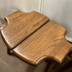 【武蔵小山店】 配送可！　KOSUGA（コスガ） スツール 単品 木製 椅子 イス チェア スモールチェア オーク 無垢家具 ナチュラル家具 ヴィンテージ レトロ 北欧スタイルの画像