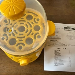 蒸し器、ゆで卵メーカーの画像