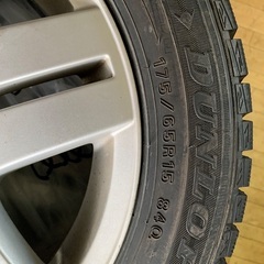 スタッドレスタイヤ★ホイール VW 175/65R15の画像