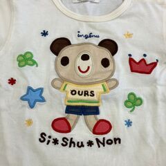 【中古】80㎝　Si・Shu・Non　長袖シャツの画像