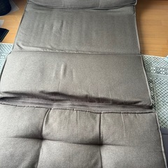ニトリ　カジュアルソファ　ブラウンの画像