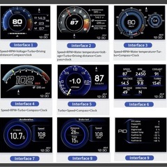 OBD2 読込マルチメーターの画像