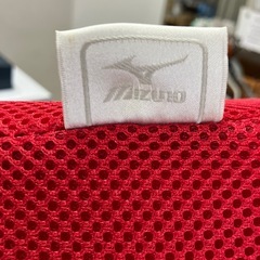 2510-247 MIZUNO ミズノ　じつは腹筋くんDX 座椅子　人気のレッド　中古美品の画像
