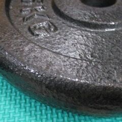 YORK プレート5kg4枚 計20kg ダンベル バーベル 札幌市北区屯田の画像