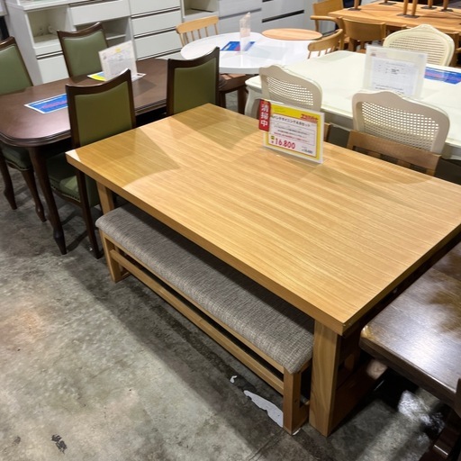 ベンチダイニング４点セット