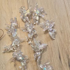クリスマス　オーナメント・電飾・天使の画像
