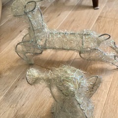 クリスマス　オーナメント・電飾・天使の画像