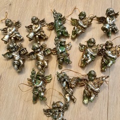 クリスマス　オーナメント・電飾・天使の画像