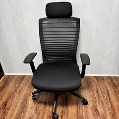 ワークチェア　オフィスチェア　椅子　リモートワーク　オットマンの画像