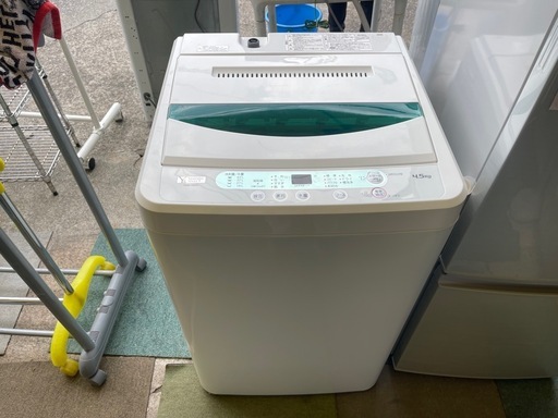 【リサイクルサービス八光】2019年製　ヤマダ電機　洗濯機　4.5㎏　YWM-T45G1