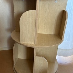 回転式本棚の画像
