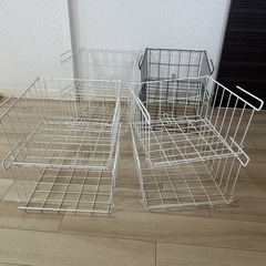 IKEA 吊り下げカゴ8個の画像