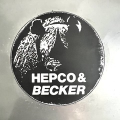 HEPCO&BECKER・ヘプコ＆ベッカー ・アルミトップケース・ヴィンテージの画像
