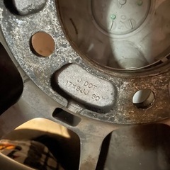 最終値引き　ランクル100　285/70r17 ヨコハマ　ジオランダー　AT ホイール付きの画像