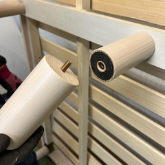 【リユース☆エコちょっぷ】セミダブルベッドの画像