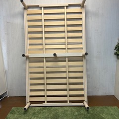 【リユース☆エコちょっぷ】セミダブルベッドの画像