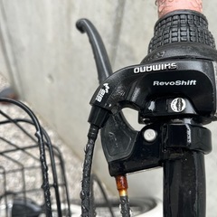 受付終了 オートライト付き6段変速自転車 の画像