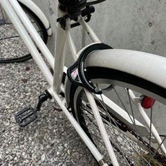 受付終了 オートライト付き6段変速自転車 の画像