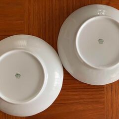 【断捨離出品】　伊Richard Ginoriサックスフラワー　皿2枚組の画像