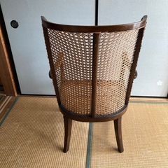 【お話し中】70B　ラタンチェアの画像