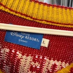 ディズニーランド ミニーマウス ニット Ｌの画像