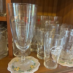 ビールグラス＆ウイスキーグラスの画像
