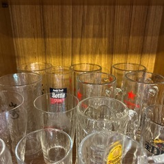 ビールグラス＆ウイスキーグラスの画像