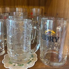 ビールグラス＆ウイスキーグラスの画像