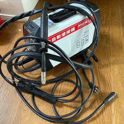 ANDELI 半自動溶接機 120AノンガスTIG 100V/200V兼用