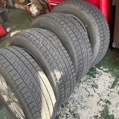 １９５／６５Ｒ１６　アルミホイール付き❗️４本SET　トヨタ　ライズ　ダイハツ　ロッキーなどに❗️ の画像
