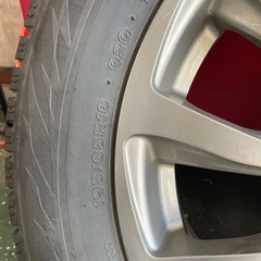 １９５／６５Ｒ１６　アルミホイール付き❗️４本SET　トヨタ　ライズ　ダイハツ　ロッキーなどに❗️ の画像