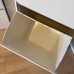 ケユカ　rectie分別ボックス深2段 | W37×D22×H89cm の画像