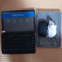BAKEN 10インチAndroidタブレット(未使用）キーボード、マウス、タッチペン付き　カメラ搭載の画像