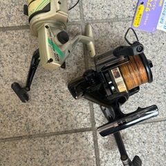 リール含む釣り道具全てまとめての画像