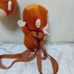 おさるのジョージ　リュック＆ガマ口ポーチの画像