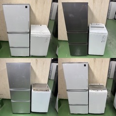 お取り引き中、150L、洗濯機ごきろ5キロ2 ★設置まで対応　新生活応援　学生　社会人　単身赴任　お薦め　大型冷蔵庫　大型洗濯機　セットの画像