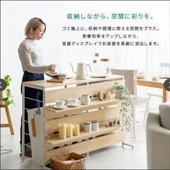 キッチンカウンター 組立済品【現状渡し】カグマニアの画像