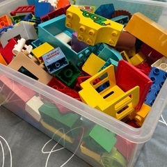 🧸【とにかく大量！】レゴ デュプロ ブロック 寄せ集めセット✨基礎板7枚/動物/アンパンマンもいるよ！✨の画像