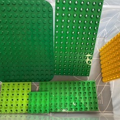 🧸【とにかく大量！】レゴ デュプロ ブロック 寄せ集めセット✨基礎板7枚/動物/アンパンマンもいるよ！✨の画像
