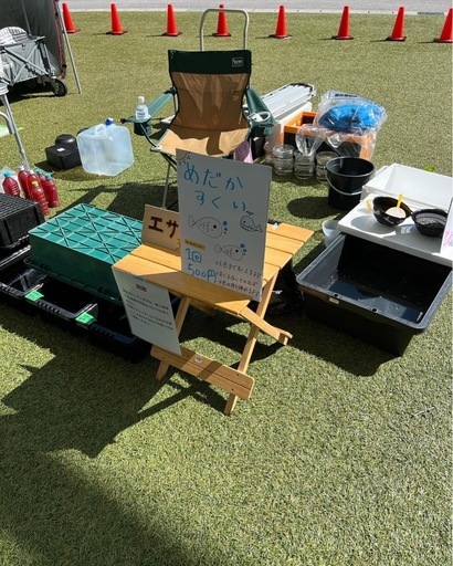 メダカ　容器　引退　メダカすくい　スーパーボール掬い一式