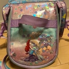 ディズニー　アリエル　お弁当入れ　ショルダーバックの画像