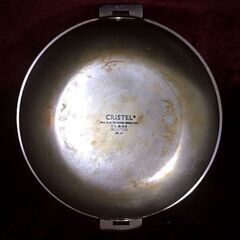 CRISTEL フライパン CLASS INDUCTION 28cm (使い込んで油脂汚れも残っているので格安出品です)の画像