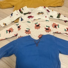 【18着 長袖 / 1着85円以下】まとめ売り 子供服 トレーナー 保育園 90cmの画像