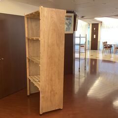 無料で差し上げます。　木製棚の画像