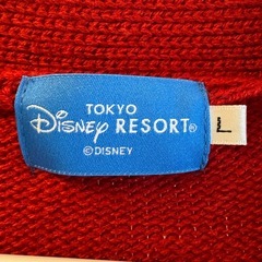 ディズニーランド ミニーマウス ニットカーディガン Ｌの画像