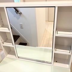ドレッサー　ニトリ　美品　鏡　化粧の画像